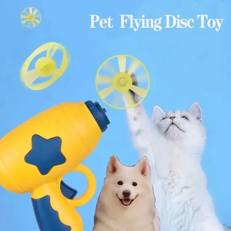 Mini Disc Cat Toy Launcher