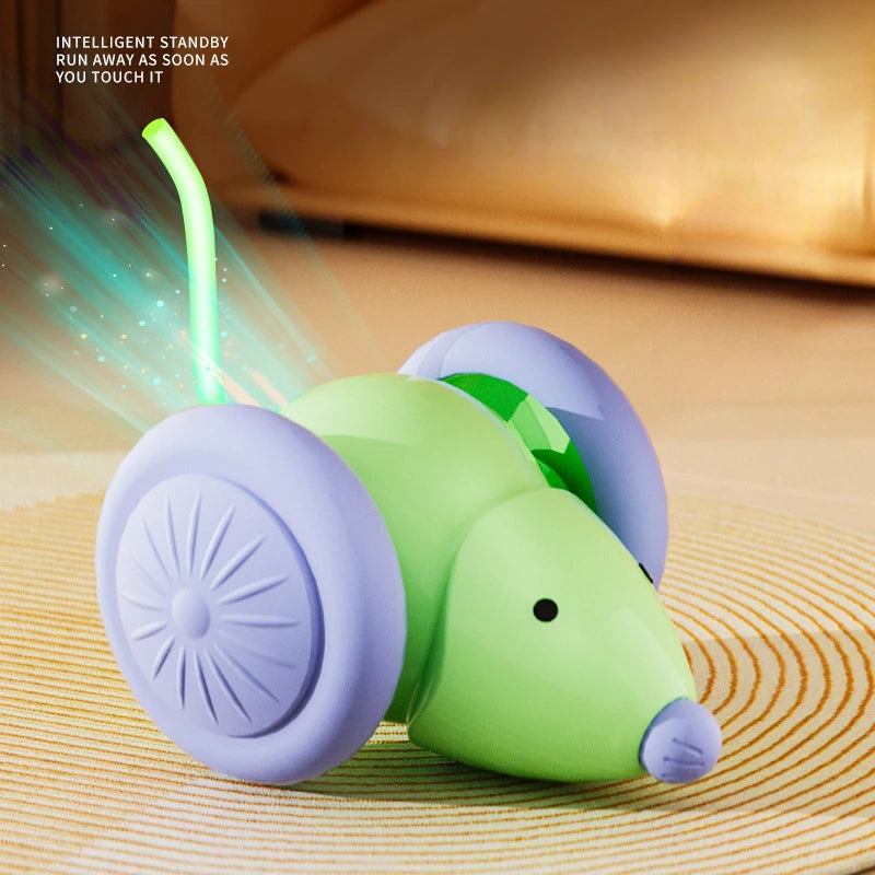 Electric Mouse Cat Toy Car