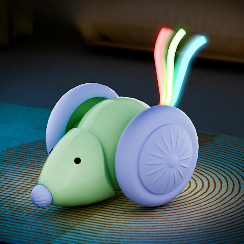 Electric Mouse Cat Toy Car
