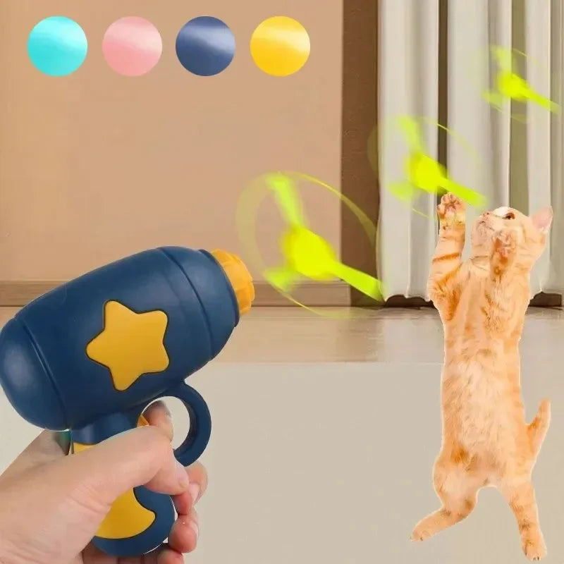 Mini Disc Cat Toy Launcher